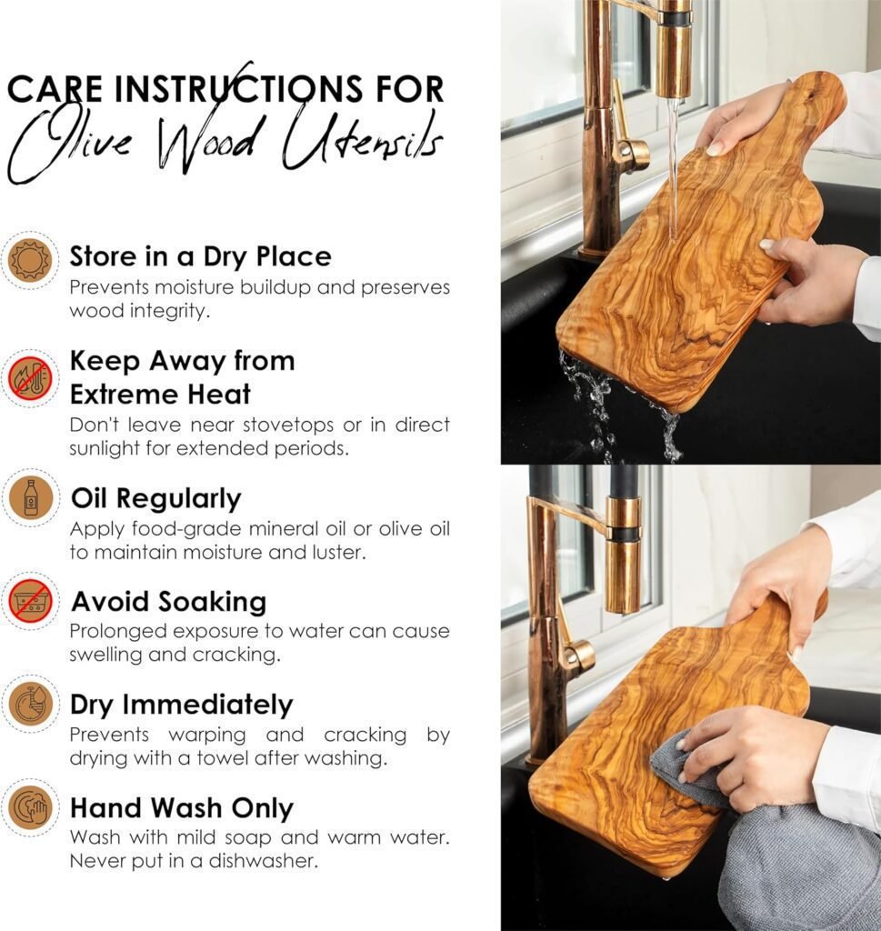Olive Wood Cutting Board