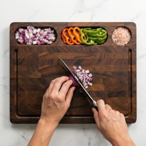 Walnut End Grain Cutting Board